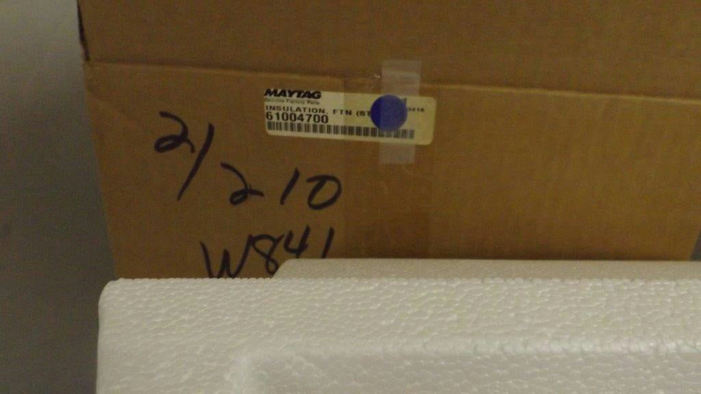 MAYTAG WHIRLPOOL REFRIGERATOR 61004700 INSULATION NEW MAYTAG WHIRLPOOL REFRIGERATOR 61004700 INSULATION NEW